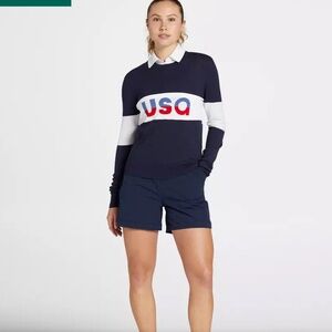 Walter Hagen Women's Lightweight Crew Golf Sweater